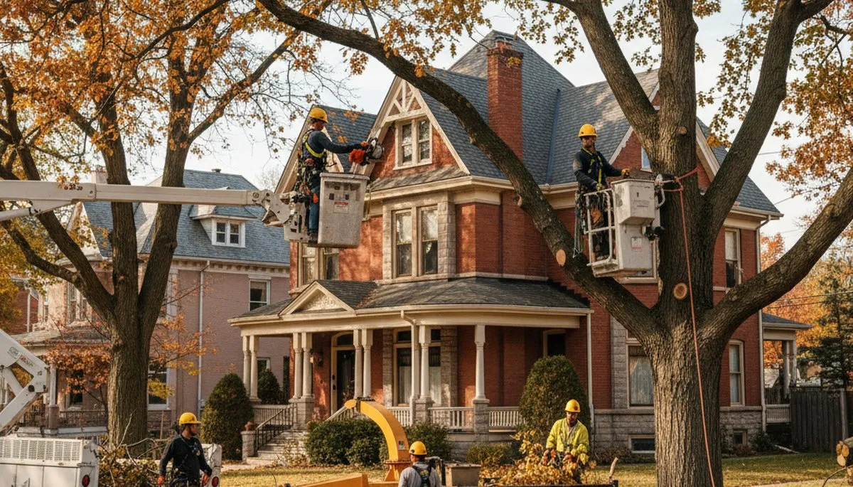 Tree service crew providing professional tree removal in Redmond, WA